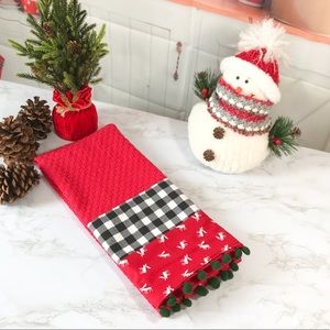 Handmade Christmas kitchen Towel